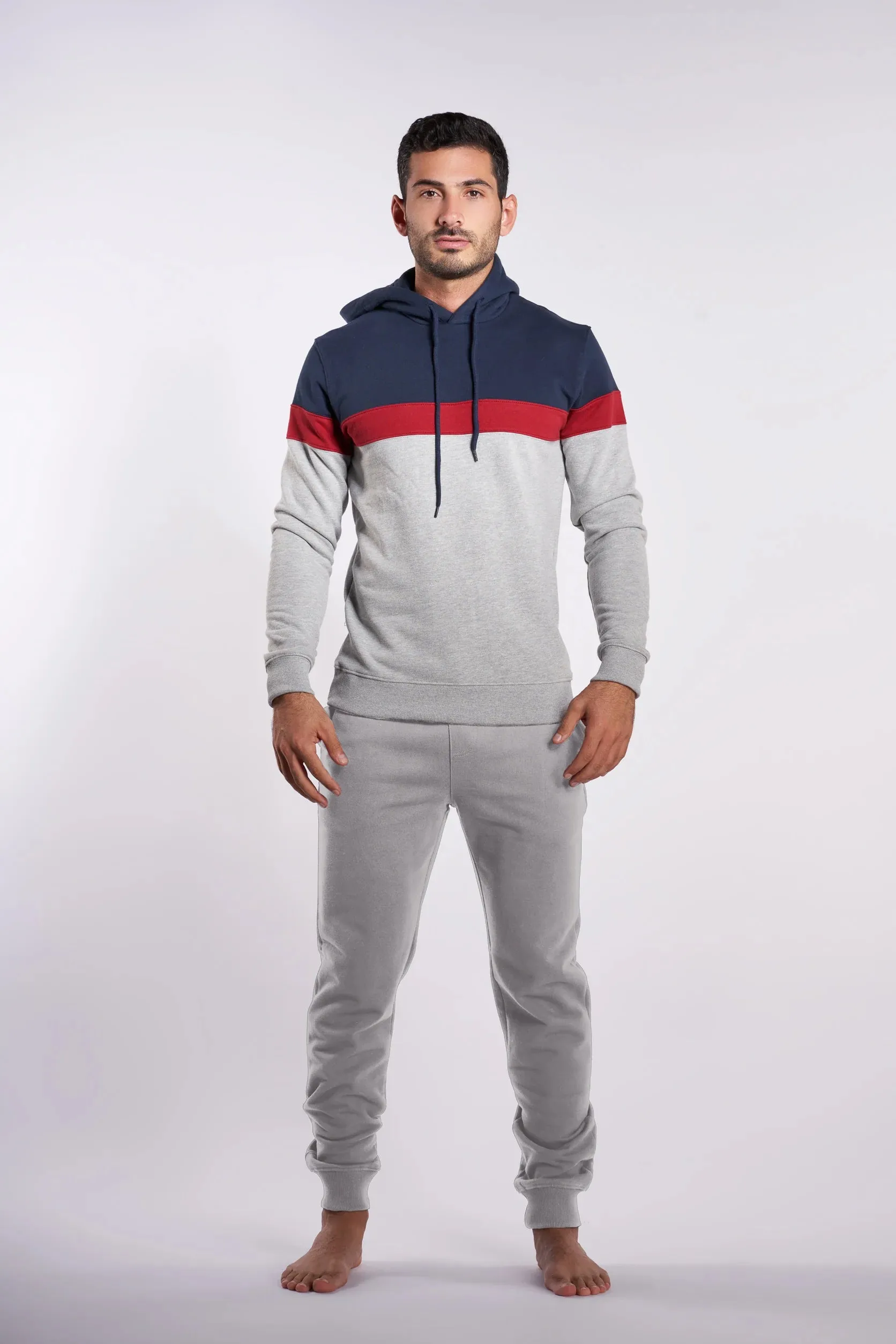 NAGA HOMME Grey 2-Piece Men’s Pajama