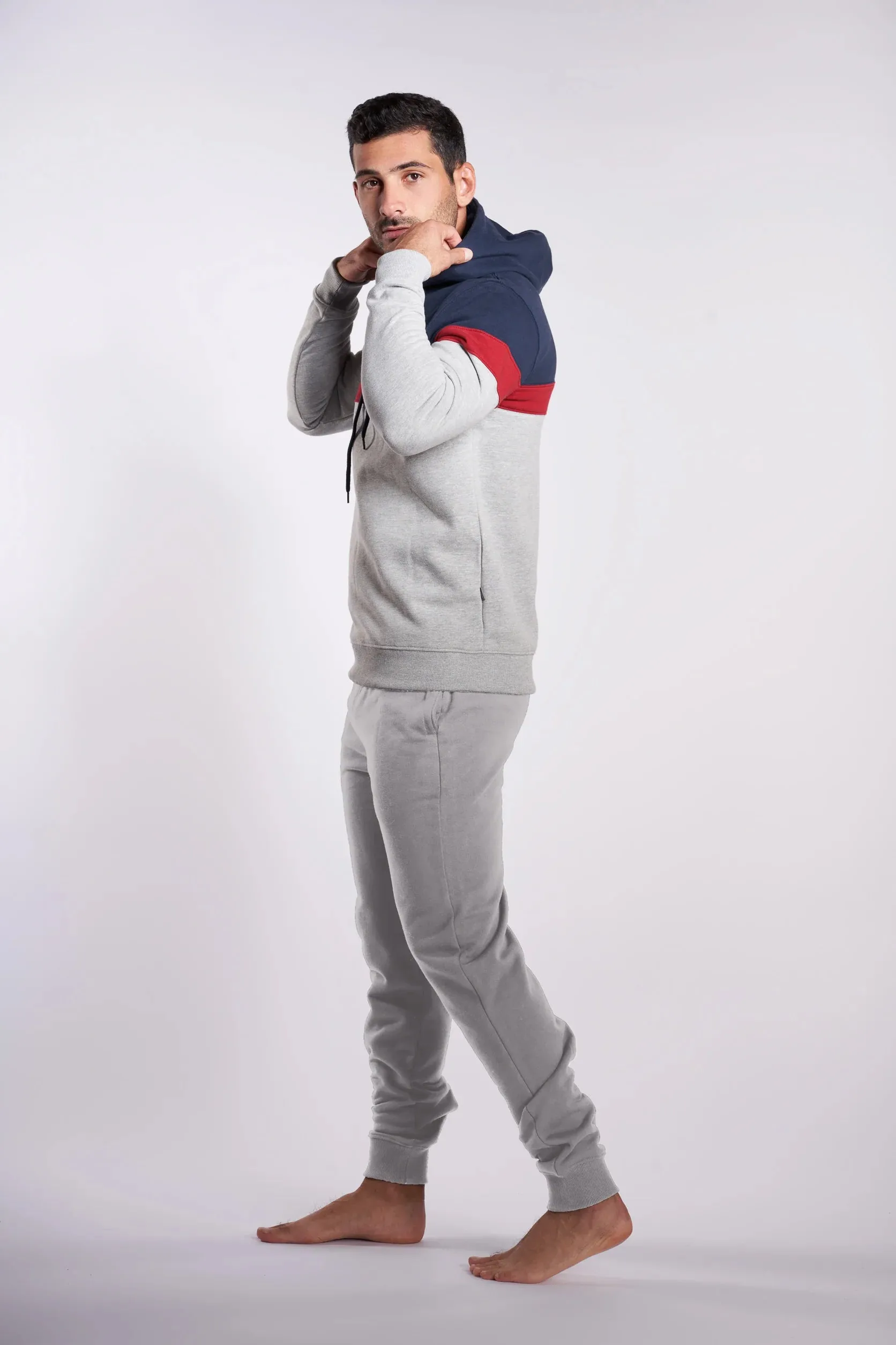 NAGA HOMME Grey 2-Piece Men’s Pajama