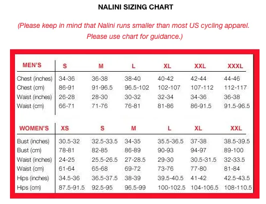 Nalini Ematite Long Sleeve Jersey For Road Cycling - Italian Made - RRP £55