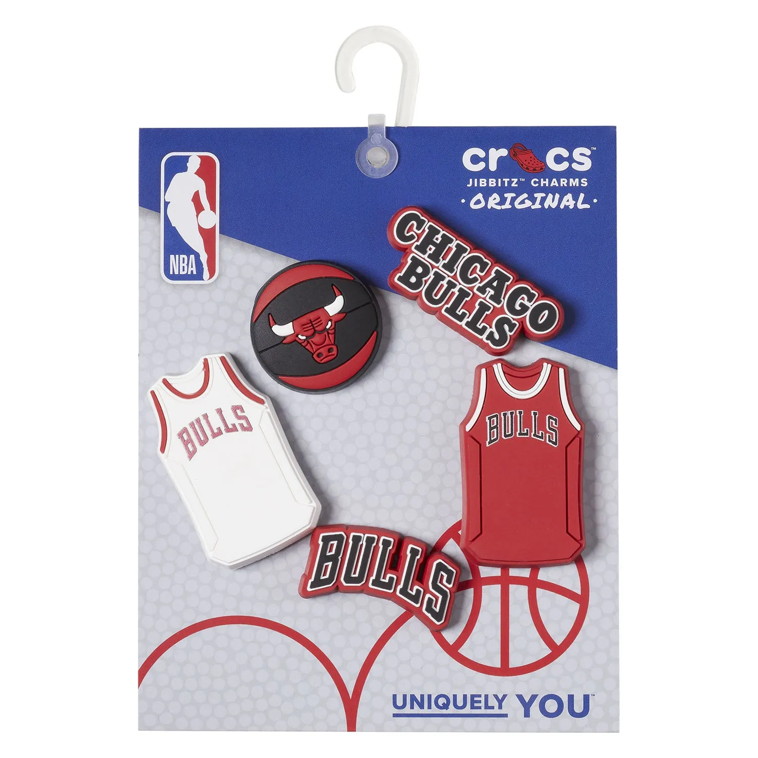 NBA Chicago Bulls 5 Jibbitz Pack