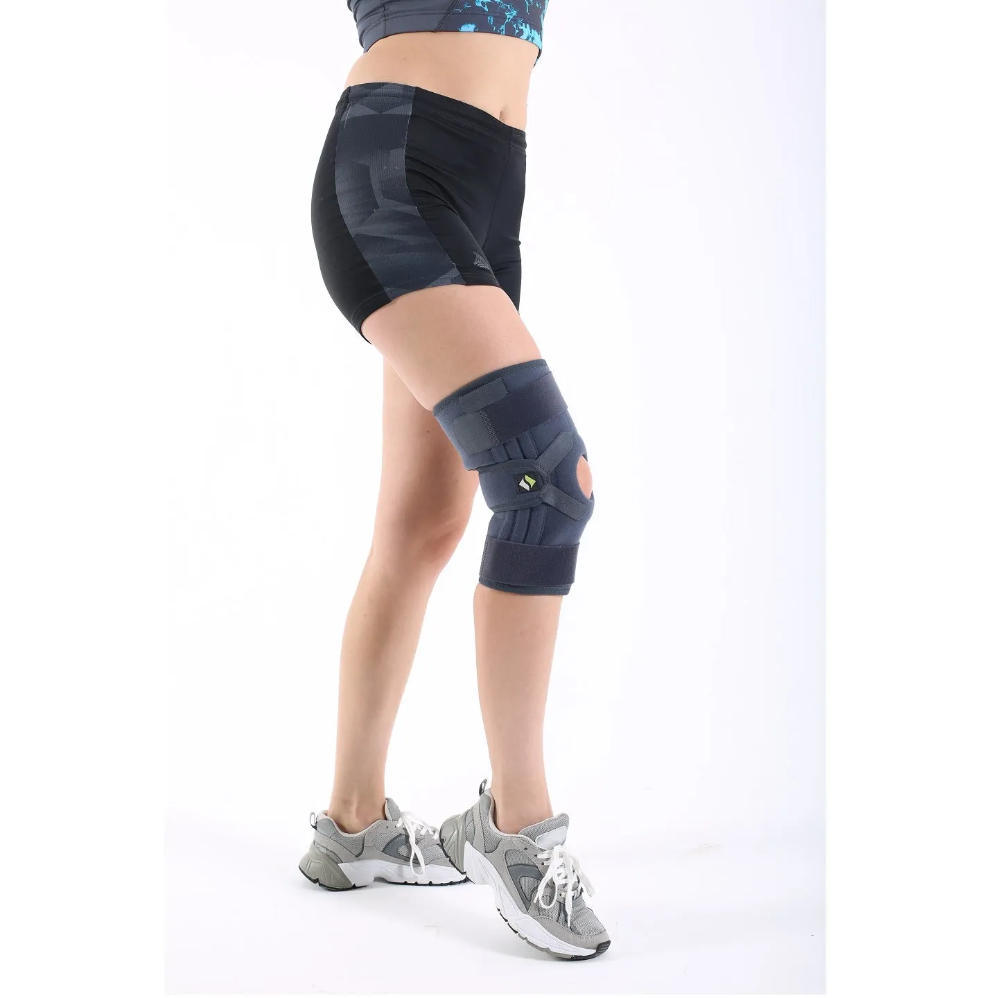 Neoprene Knee Brace with Patella  & Ligament Support - One Size Fits All