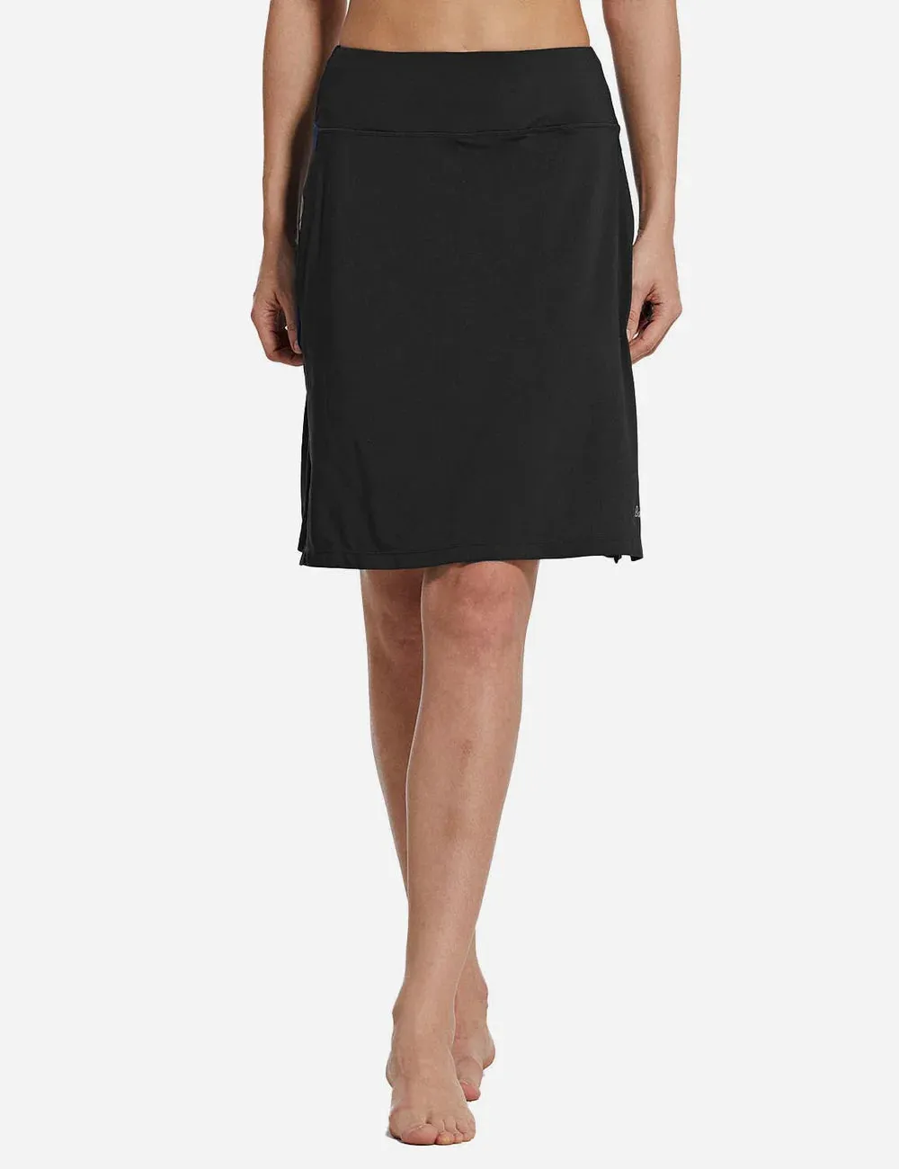 New Baleaf Laureate UPF50  Knee-Length Skort in Black, sz L