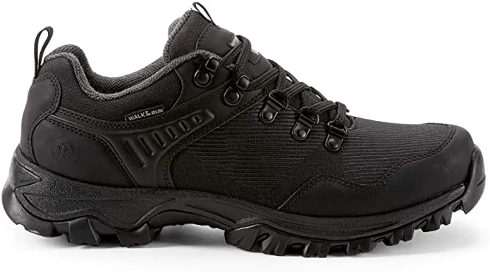 New in box! Explore XT - Mens Athletic Trail Running - Hiking Shoes Runners, Black, Sz 8