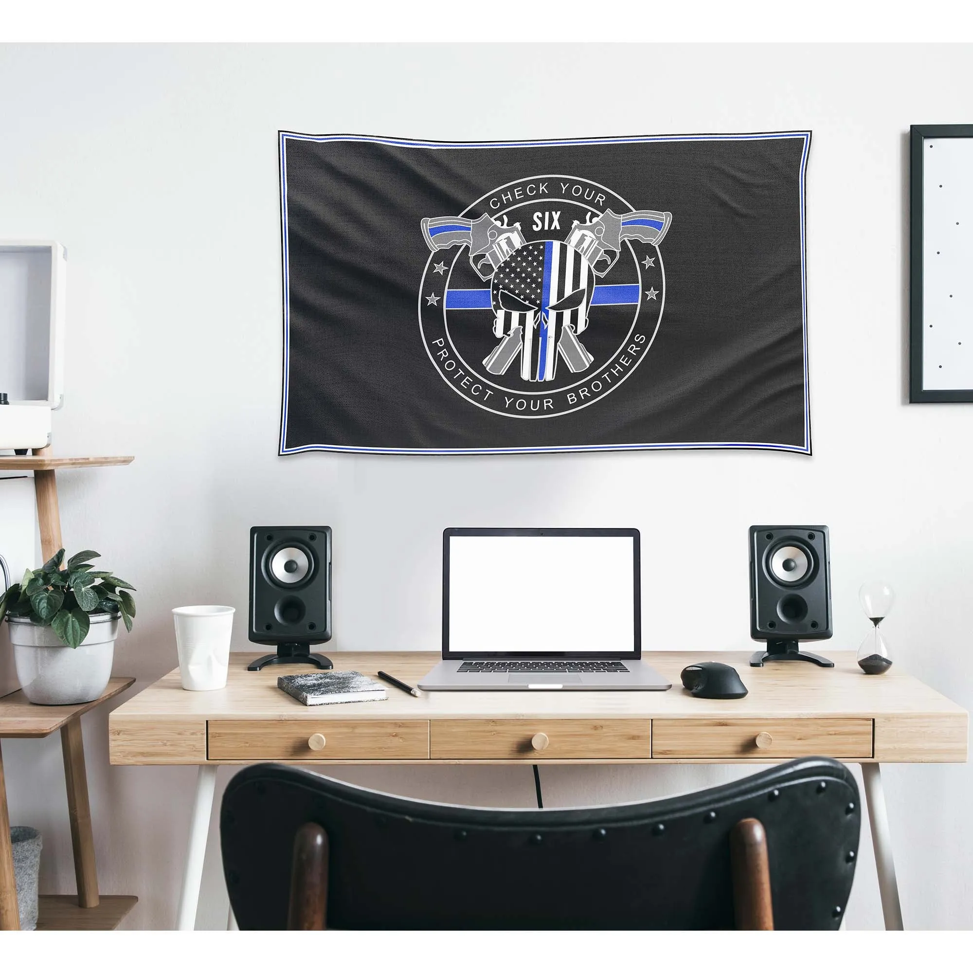 New York NYPD Police Flag Banner