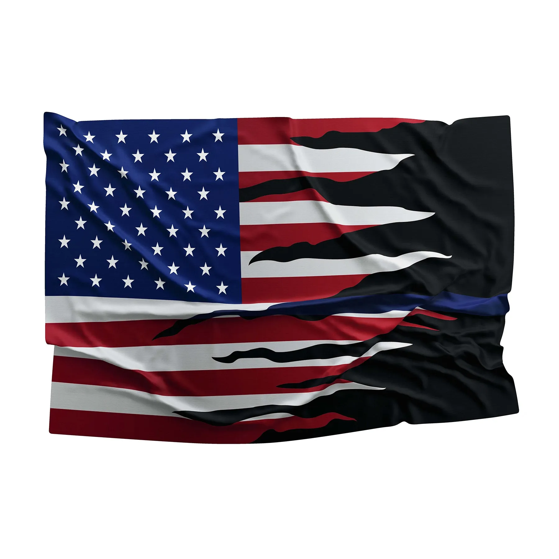 New York NYPD Police Flag Banner