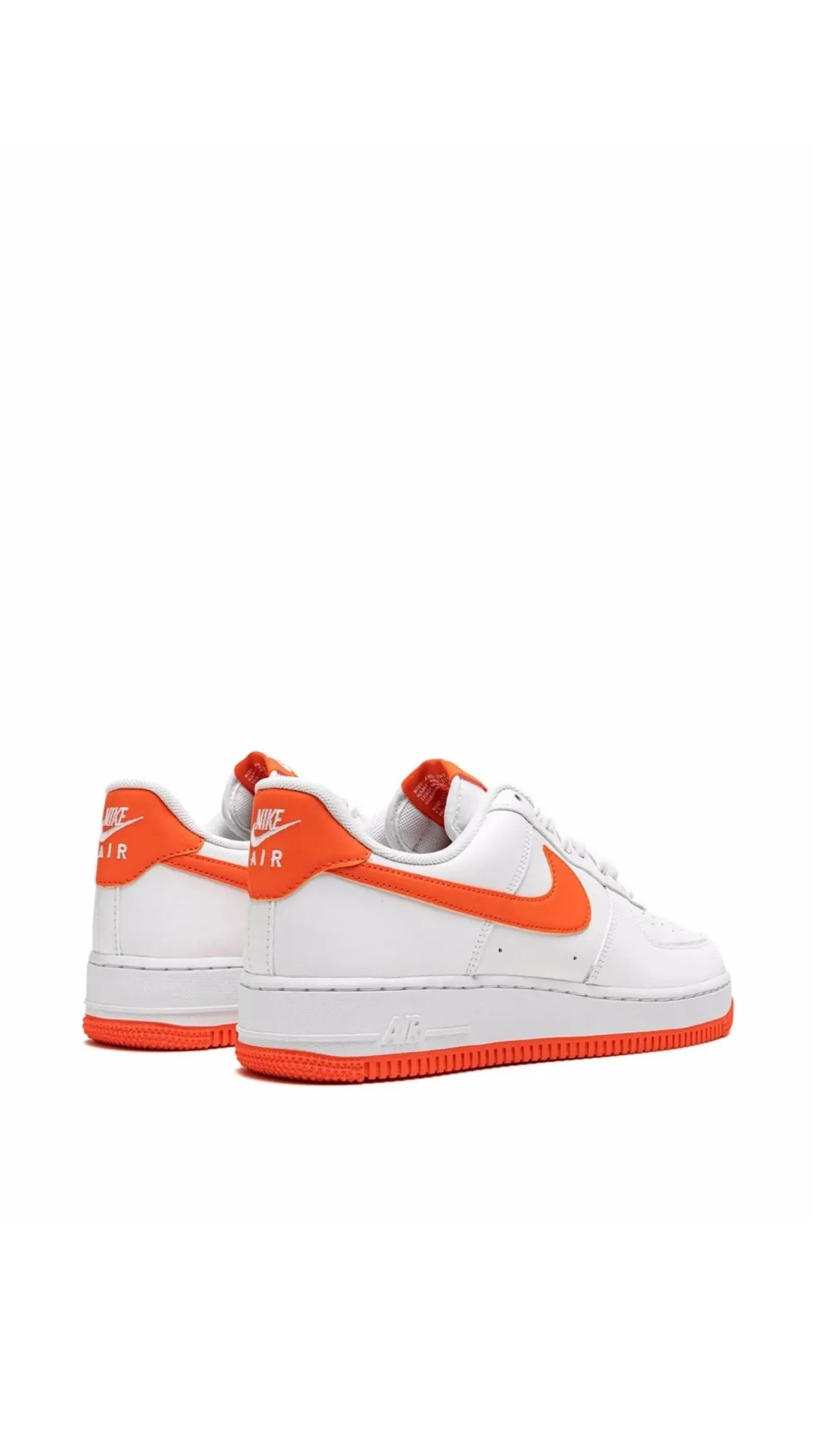 Nike Air Force 1 '07 "Team Orange" sneakers