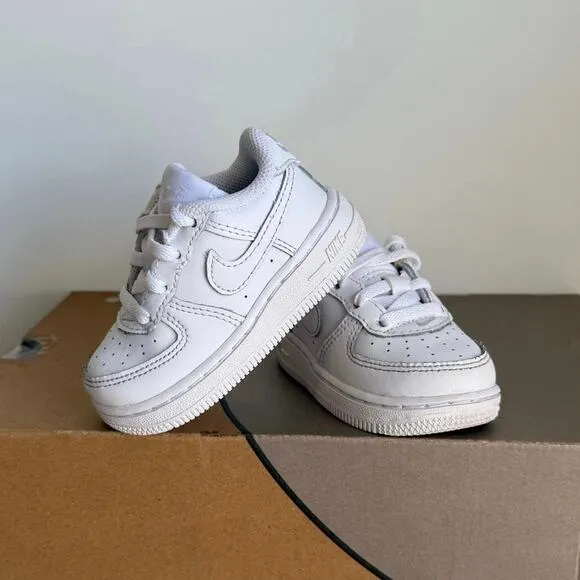 Nike Air force 1 ‘Triple White’ Toddler Sneakers - SZ 5 C
