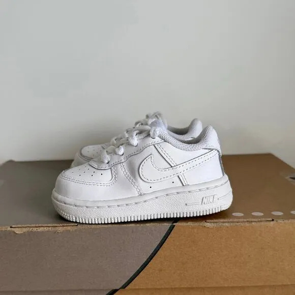 Nike Air force 1 ‘Triple White’ Toddler Sneakers - SZ 5 C
