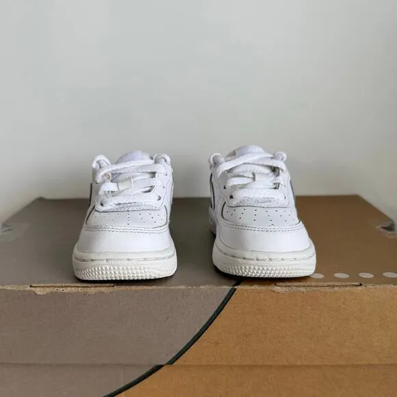 Nike Air force 1 ‘Triple White’ Toddler Sneakers - SZ 5 C