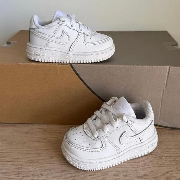 Nike Air force 1 ‘Triple White’ Toddler Sneakers - SZ 5 C