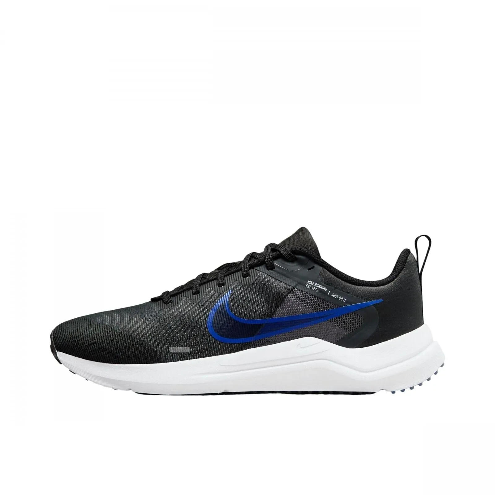 Nike Downshifter 12 Mens Road Running Shoes DD9293-005 Pacer Blue / Black 7