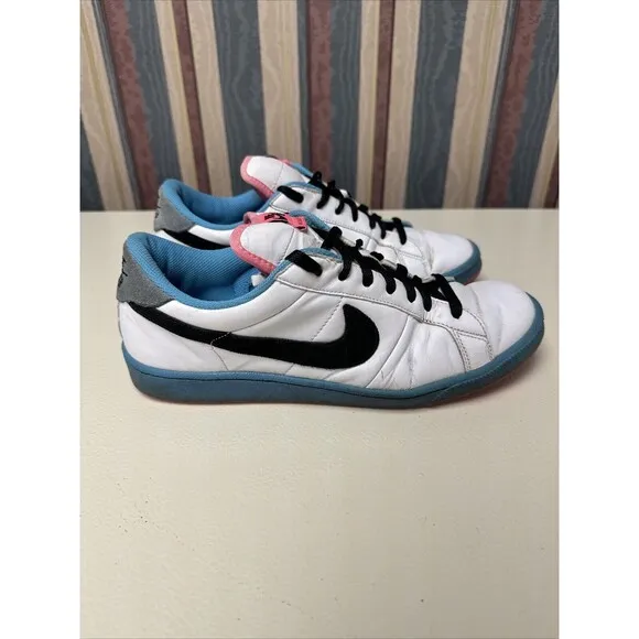 Nike Zoom Air Classic SB Mens Size 9 Shoes White Blue Black Sneakers 317719-101