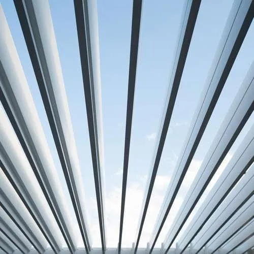 Nova Titan Aluminium Pergola 6m x 3.6m Rectangular optional Glass sliding Doors - Grey