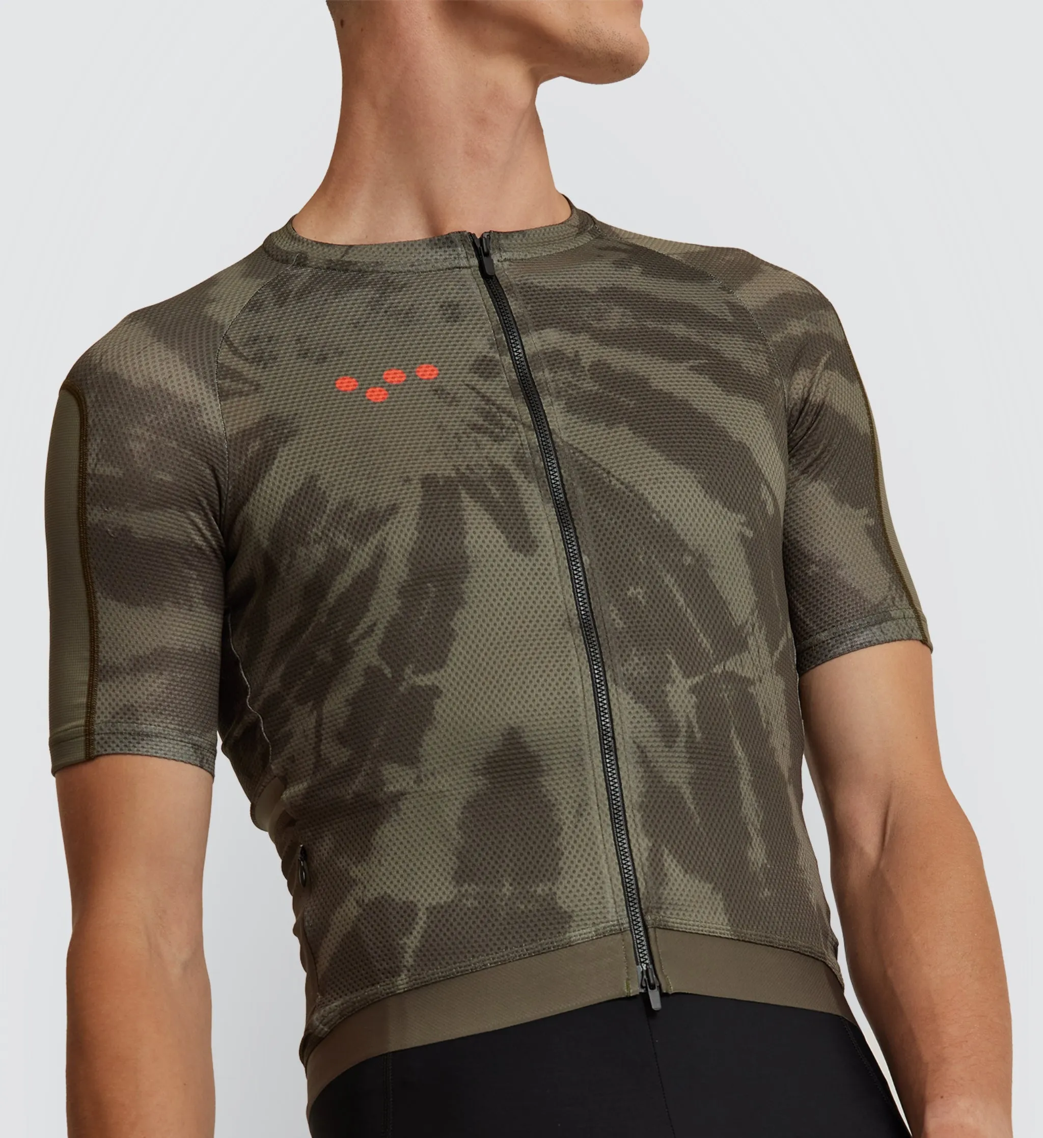 Off Grid / Men's Gravel Jersey - Khaki Dye
