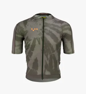 Off Grid / Men's Gravel Jersey - Khaki Dye
