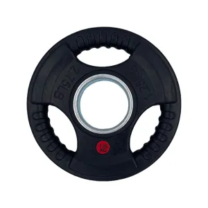 Olympic Rubber Coated Tri Grip Plate | 1.25kg [Sold In Pairs]