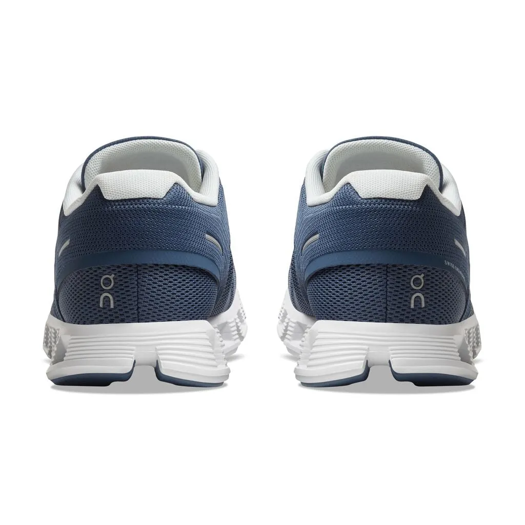 On Running Cloud 5 (Women's) - Denim/White