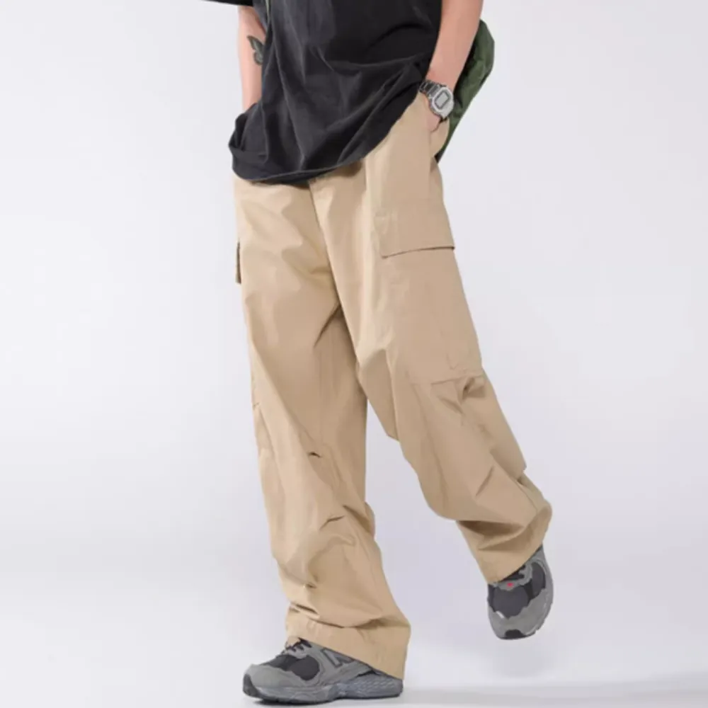 Outdoor Hiking Wide Leg Cargo Pants