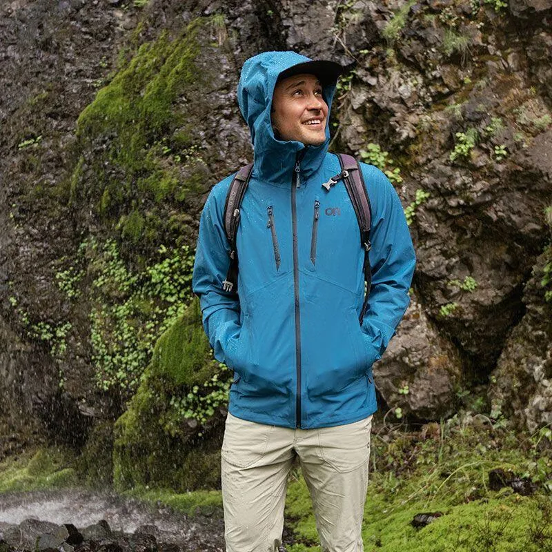 Outdoor Research MicroGravity AscentShell Mens Waterproof Hooded Jacket