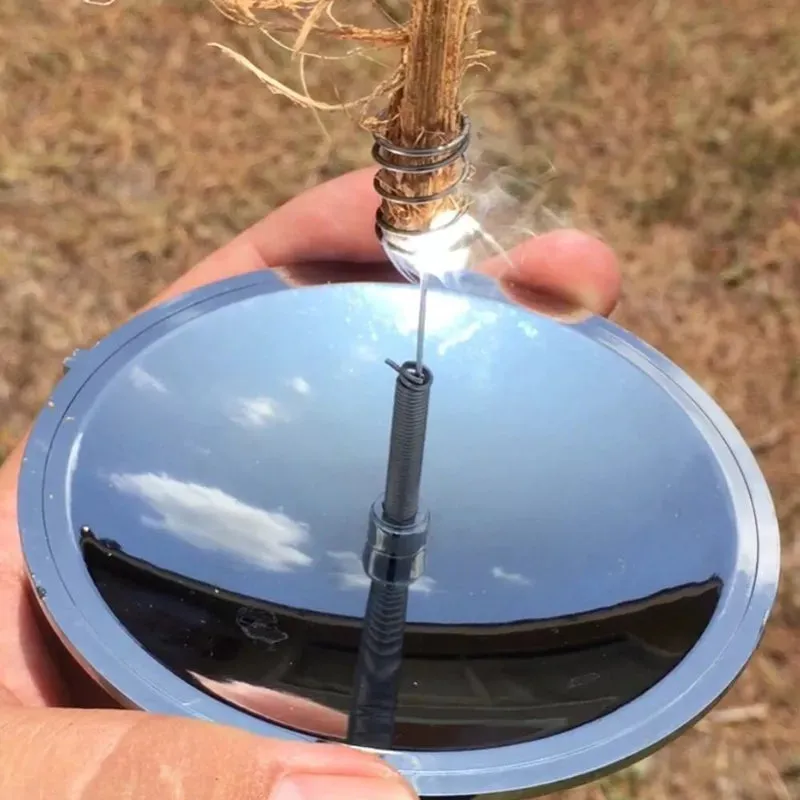 Outdoor Solar Campfire Lighter Camping Survival Fire Starter Waterproof & Windproof Fire Starter Outdoor Emergency Tool