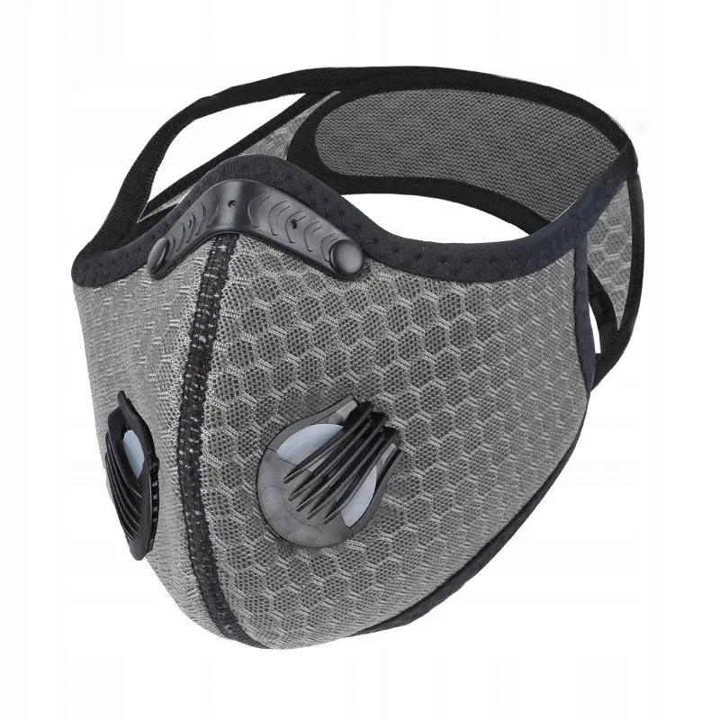 Outdoor Sports Anti-dust Reusable Riding Face Cover with Carbon Filter