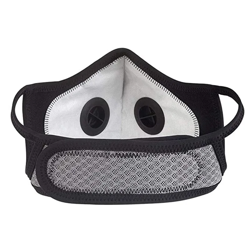 Outdoor Sports Anti-dust Reusable Riding Face Cover with Carbon Filter