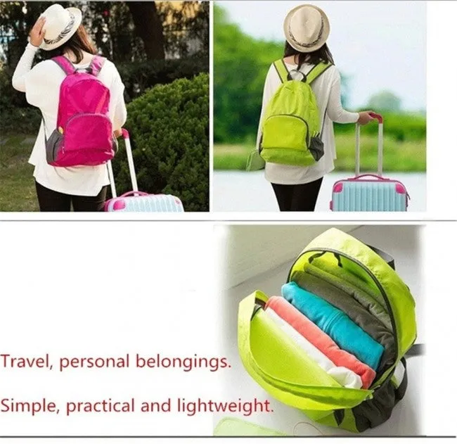 Outdoor Travel Backpack Collapsible Bag