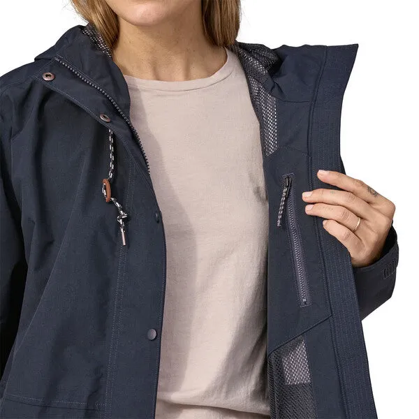 Patagonia - W's Outdoor Everyday Rain Jkt - Pitch Blue