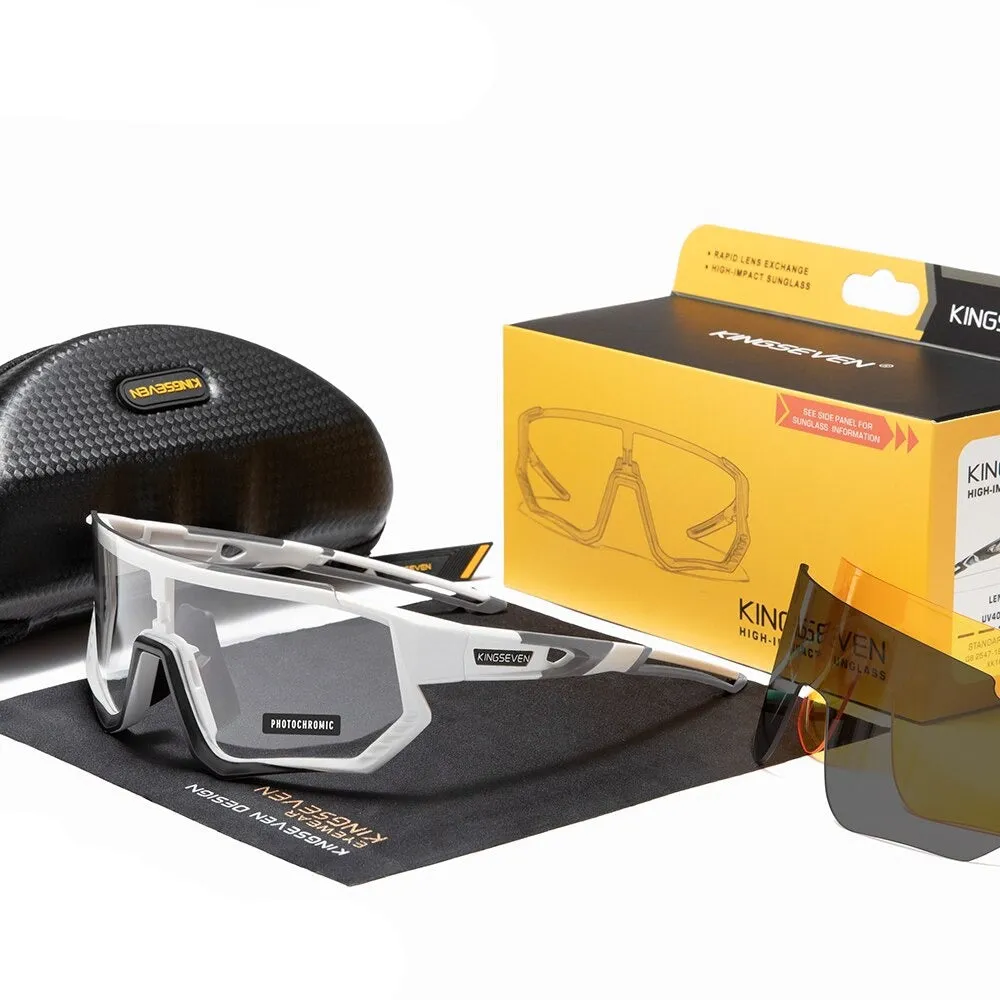 Photochromic Mountain Bike Bicycle Sport Cycling Sunglasses