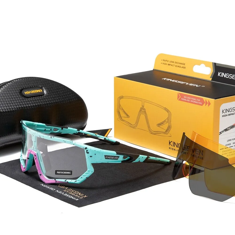 Photochromic Mountain Bike Bicycle Sport Cycling Sunglasses