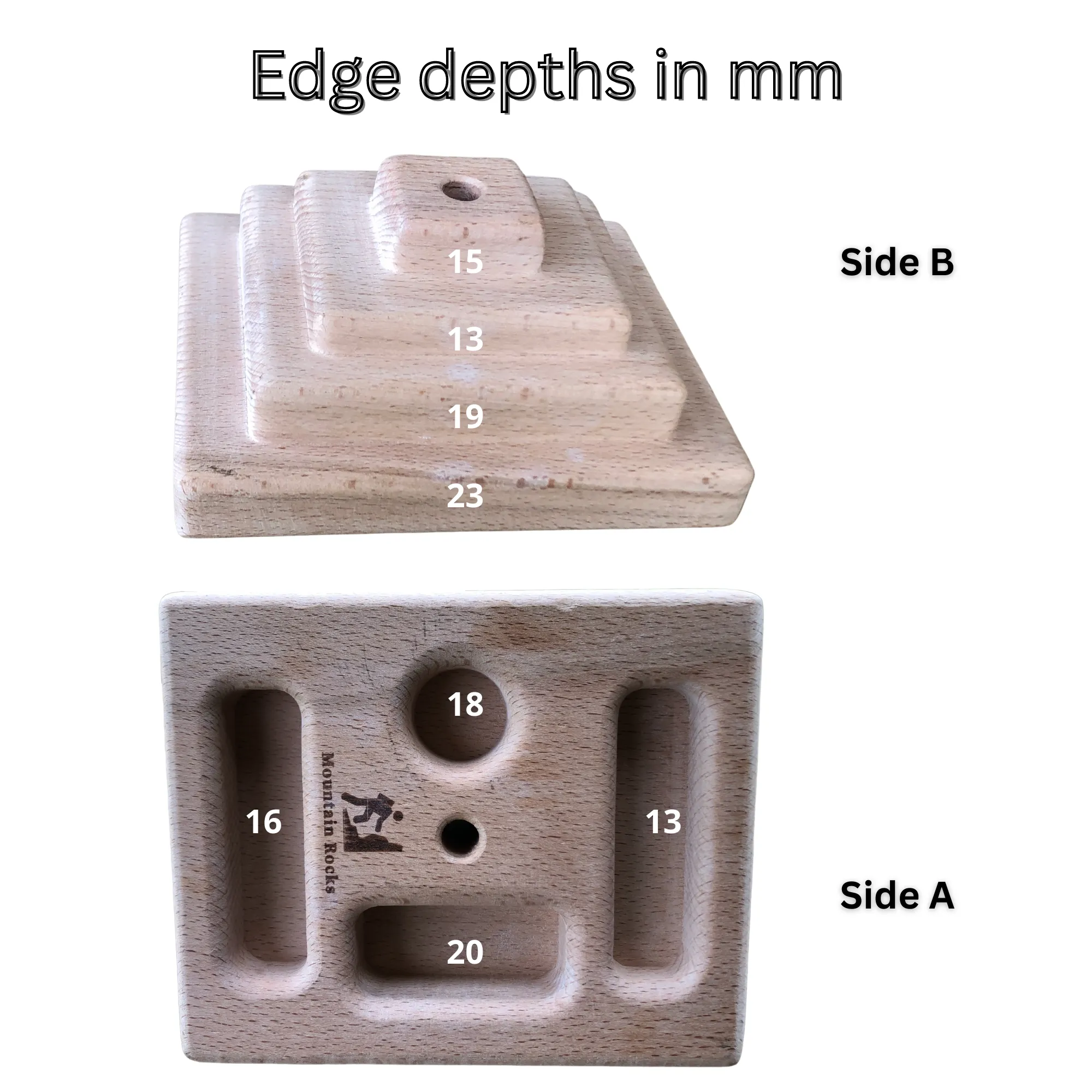 Pinch Block for Grip Strength Training with Loading Pin
