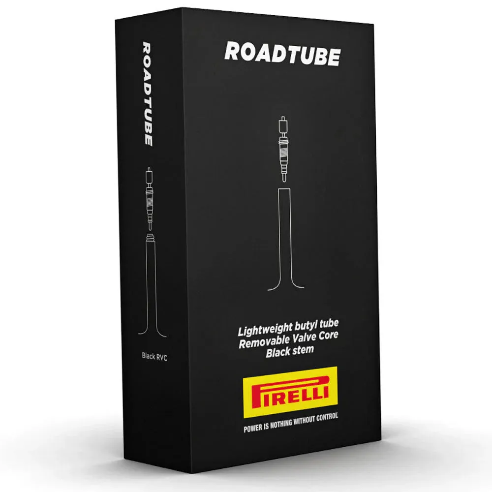 Pirelli 700 x 23-30 Road Tube 48mm  Presta Valve Removable Valve Core (85g)