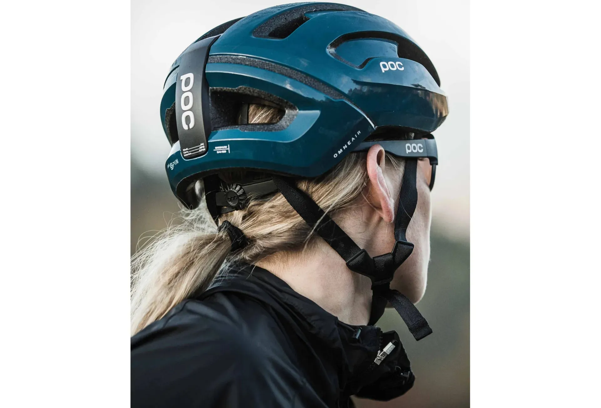 POC Omne Air Spin Cycling Helmet - Antimony Blue - Small