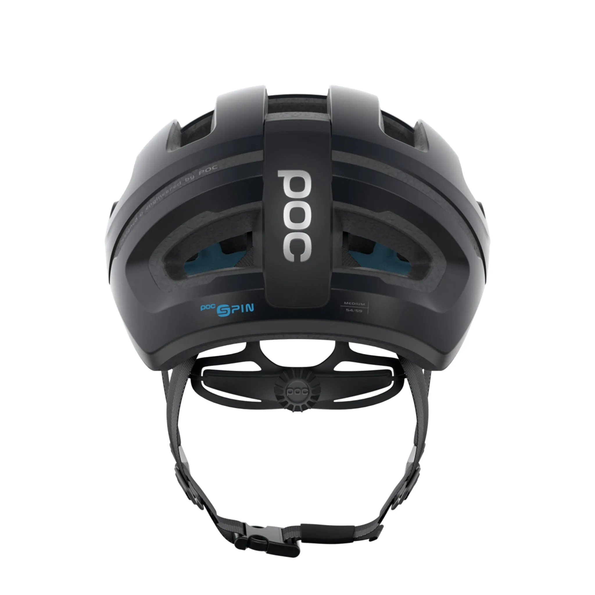 POC Omne Air Spin Helmet Uranium Black