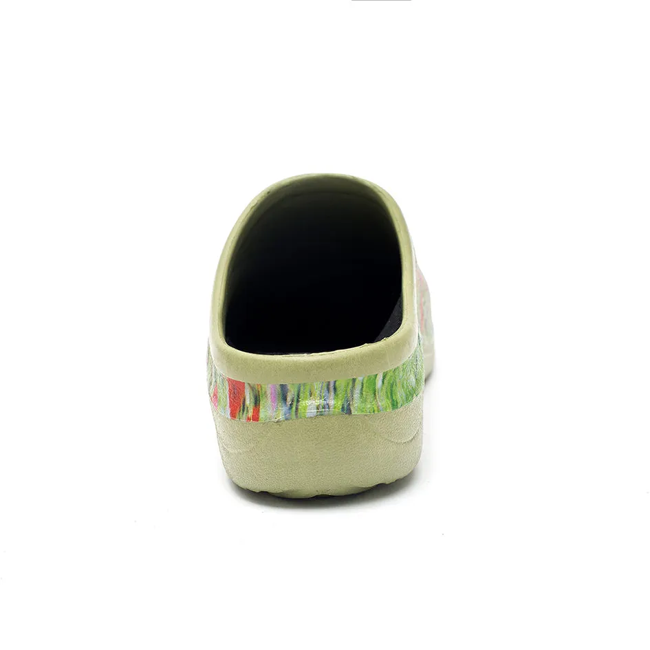 Poppy Explosion Garden Clogs Backdoorshoes®