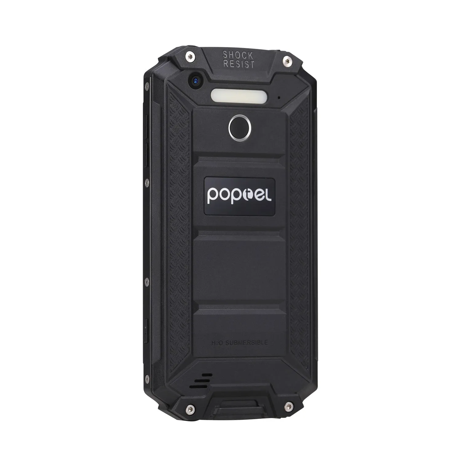 POPTEL P9000 MAX SmartPhone - 5.5 Inch, Dustproof, Shockproof, Waterproof - Black