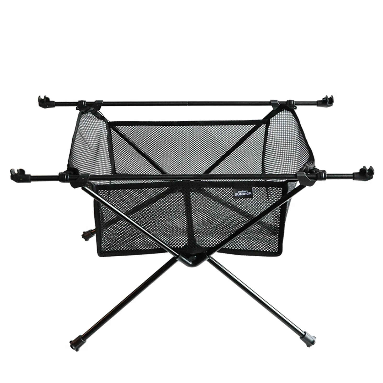 Portable Folding Table Storage Net Shelf