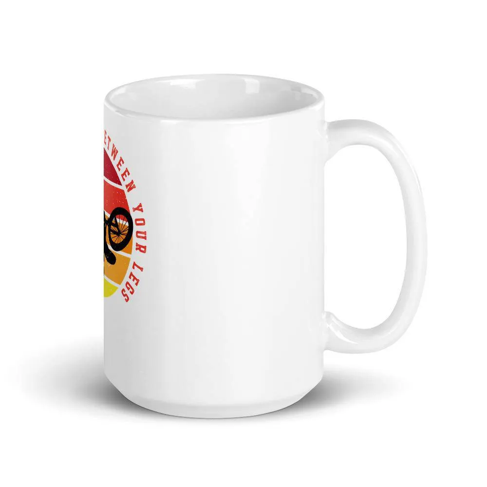 Post something fun between your legs mug