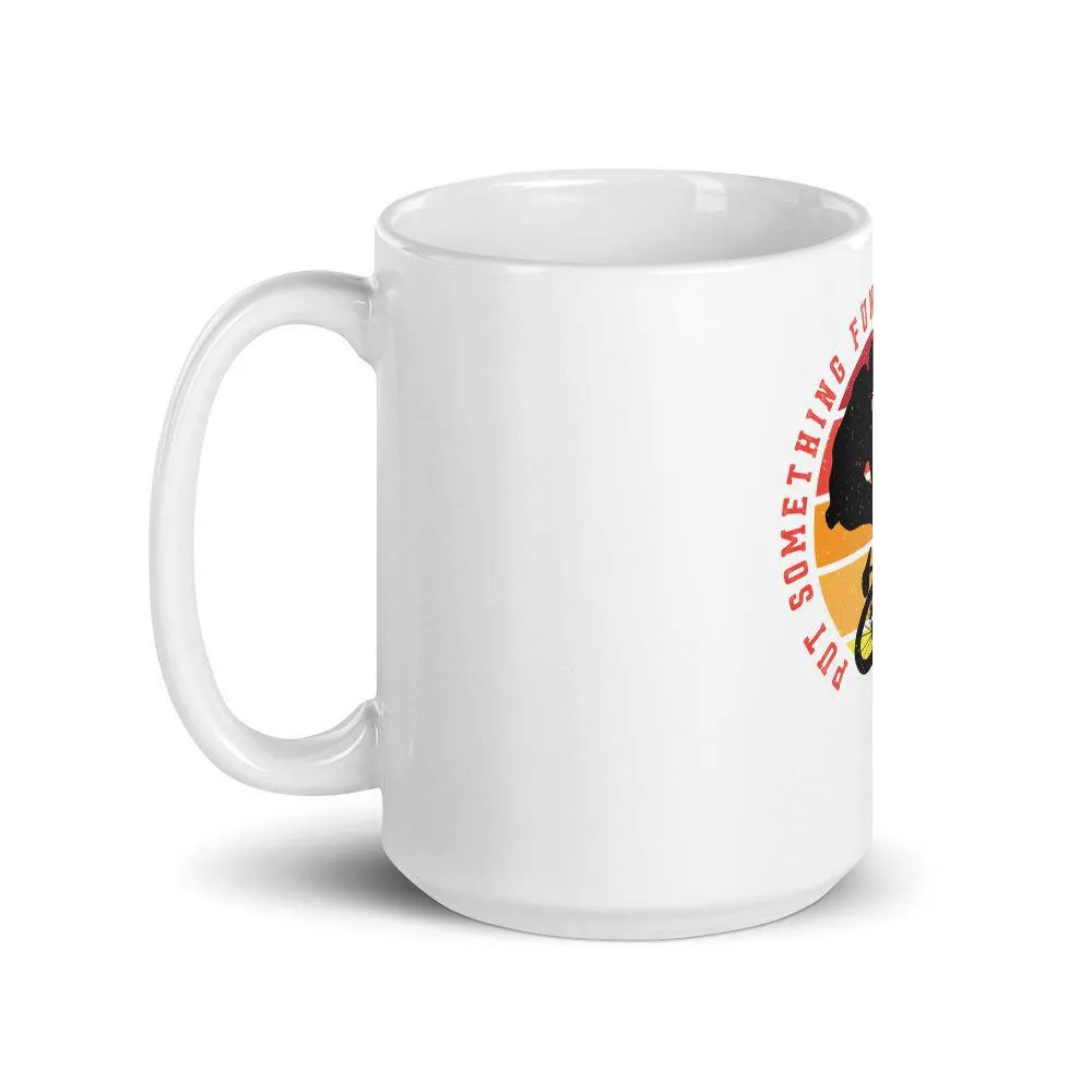 Post something fun between your legs mug