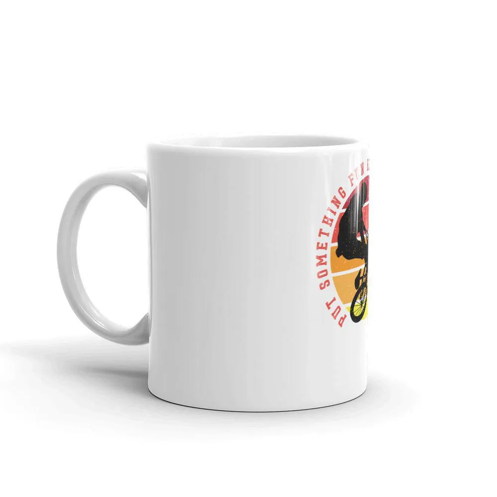 Post something fun between your legs mug