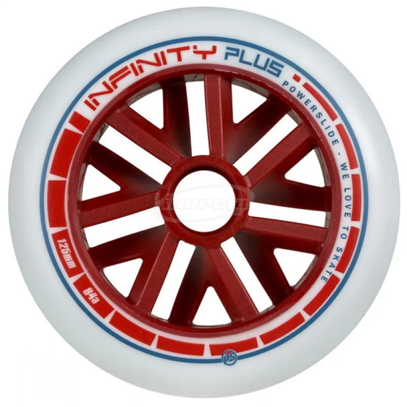Powerslide Infinity Wheels 125mm 84A 6 Pack