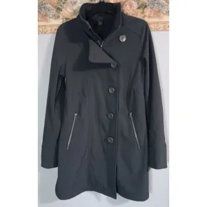 Prana Martina Heathered Small Grey Classic Outdoor Occasion Coat
