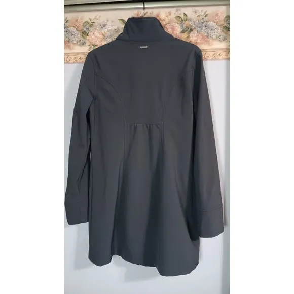 Prana Martina Heathered Small Grey Classic Outdoor Occasion Coat