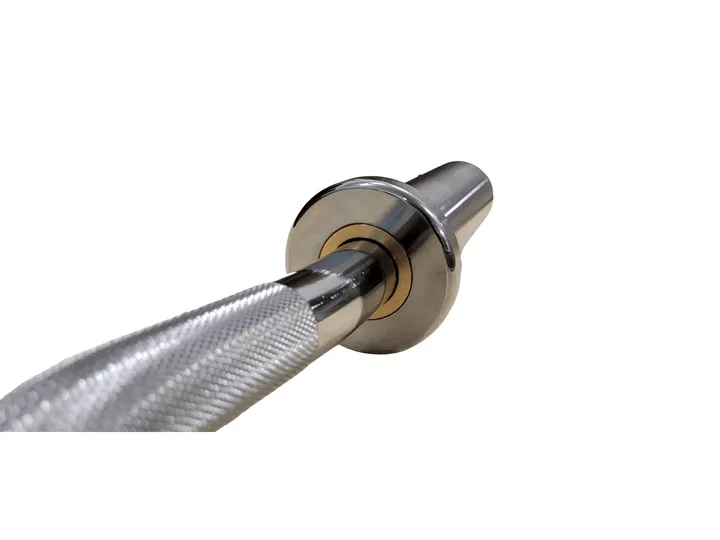 Progression Chrome Olympic EZ Curl Bar 47"- (350lb-28mm)