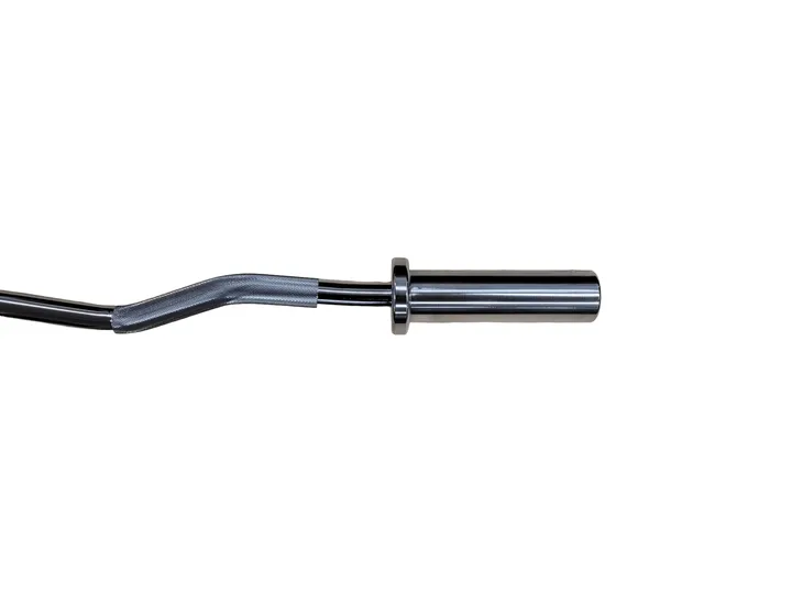 Progression Chrome Olympic EZ Curl Bar 47"- (350lb-28mm)