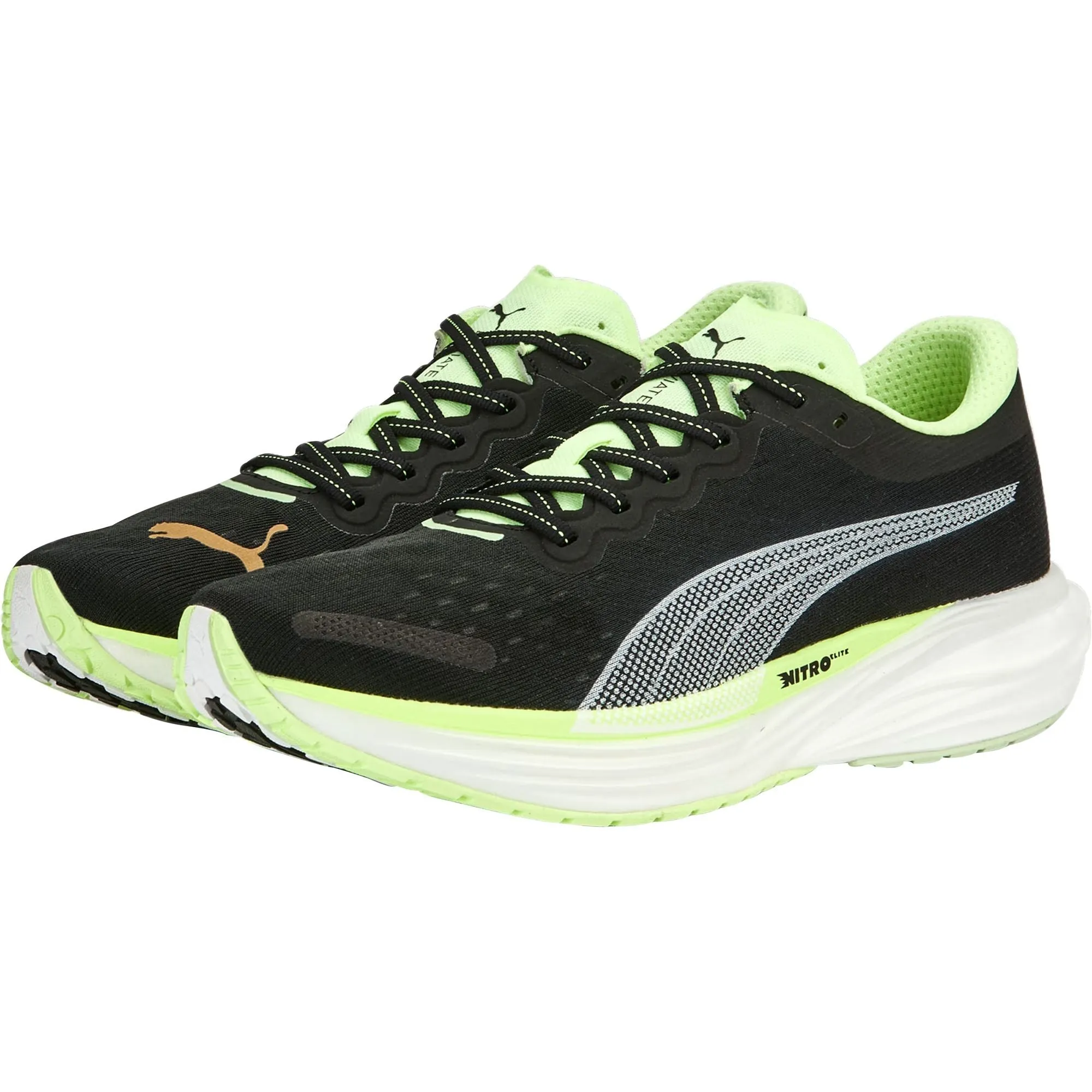 Puma Deviate Nitro 2 Mens Running Shoes - Black
