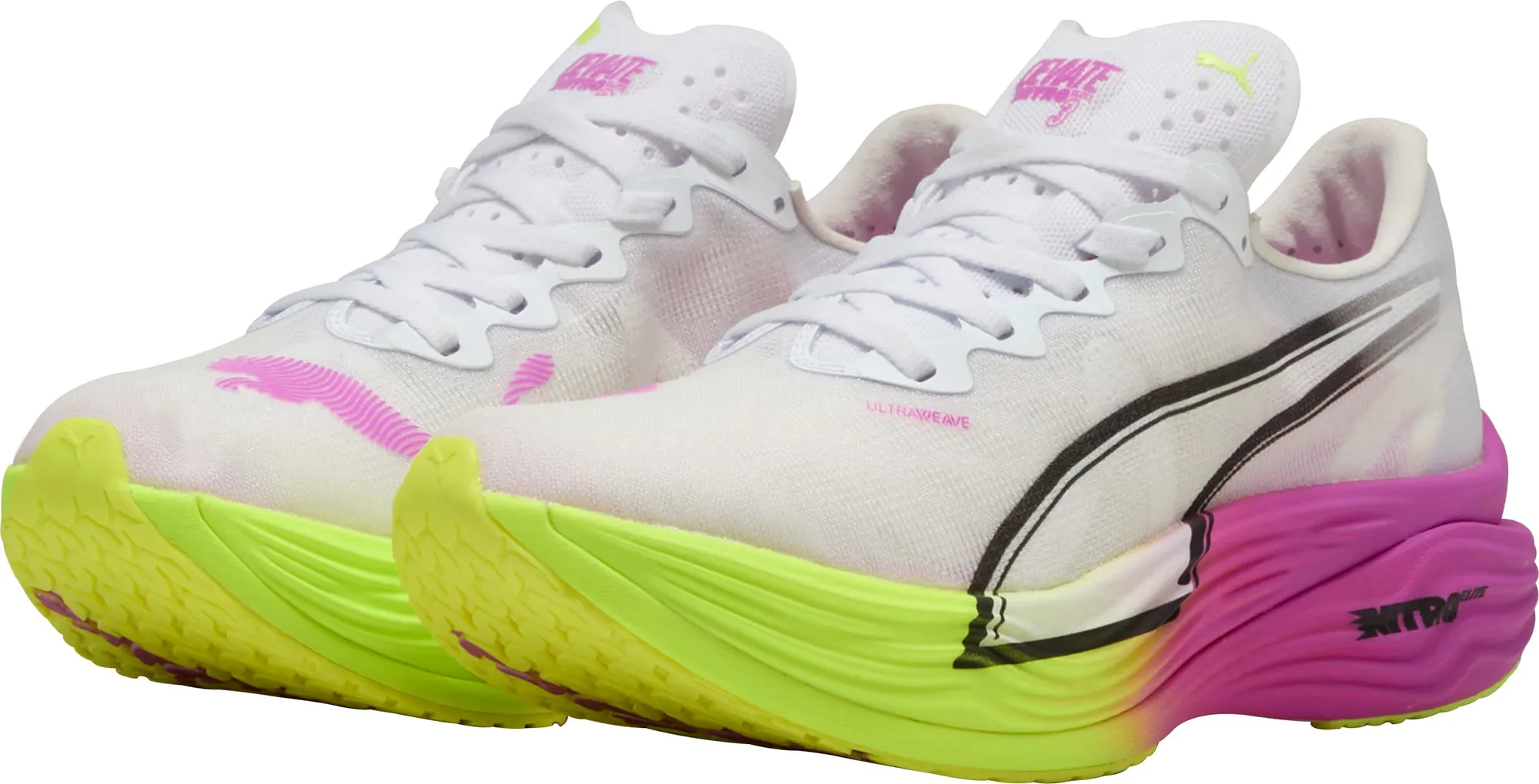 Puma Deviate Nitro Elite 3 Womens Running Shoes - White