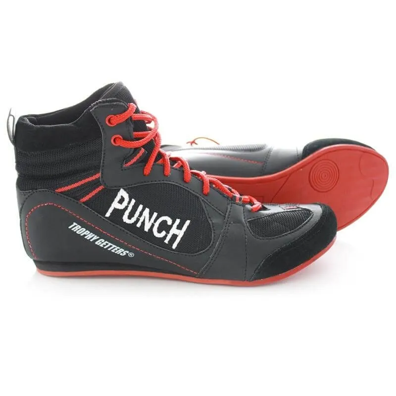 PUNCH Boxing Boots - Size 10 - Clearance Sale - 1 Pair Left!