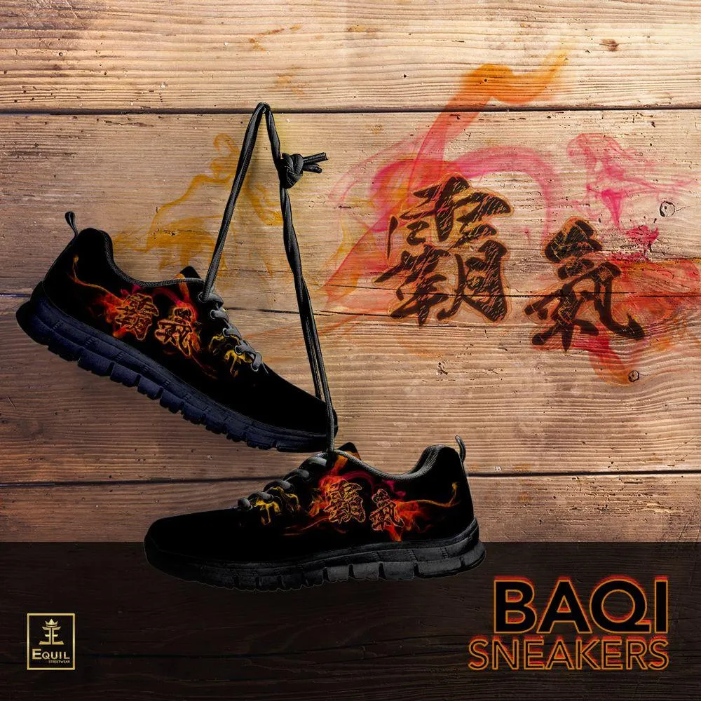 "Ba Qi" Kanji Sneakers - Mens