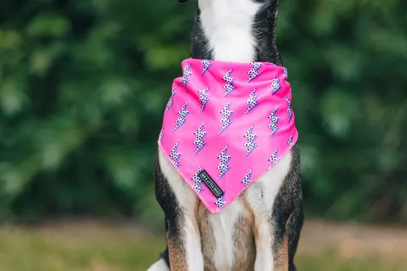 "Pink Lightning" Cooling Bandana